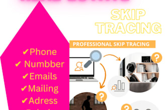 do real estate skip tracing and llc skip tracing in bulk