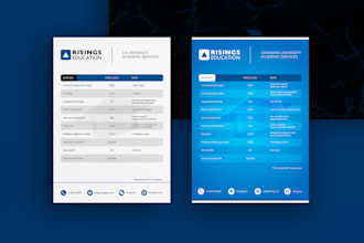 create modern flyer design for business or events
