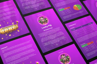 design professional crypto white paper