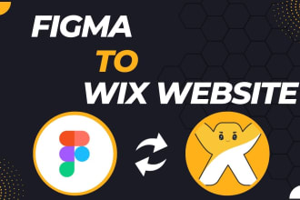 design , redesign and clone landing page or website figma to wix