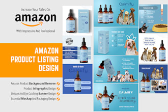 design amazon product listing pictures for your product