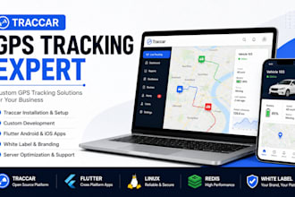 build a white label traccar gps tracking platform
