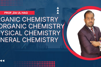 be your online organic, inorganic, and physical chemistry tutor