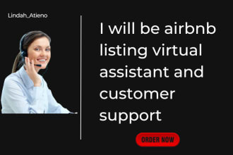 be airbnb listing virtual assistant and customer support