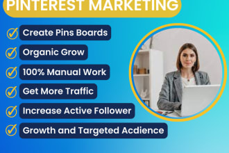 pinterest marketing manager, marketer and promotion