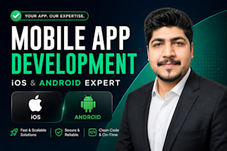do mobile app development for android and ios using flutter