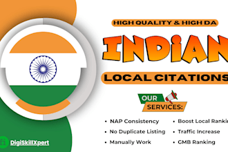 do best indian local citations for local business SEO