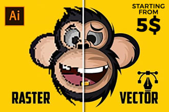 create clean vector illustrations for web and app