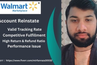 reinstate your walmart suspended account
