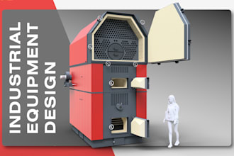 design industrial equipment, machine