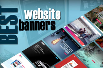 make professional shopify banner and website image design