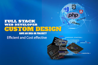 develop your custom design and cost effective website