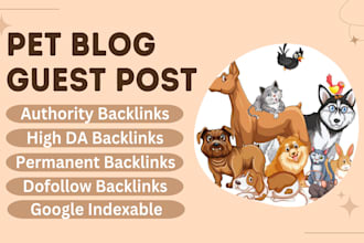 publish pet guest post on high da blogs with dofollow backlink