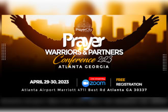 create christian ministry flyer, church flyer design