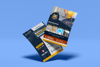 create eye catching leaflet and flyer design, print ready