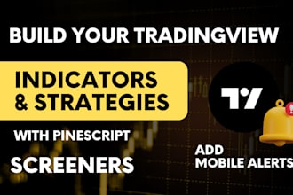 tradingview indicators and strategies using pine script with alert backtest