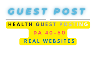 publish health guest posts on da 60 real websites
