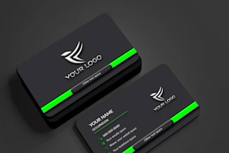 design business card for your business or company in 3 hours