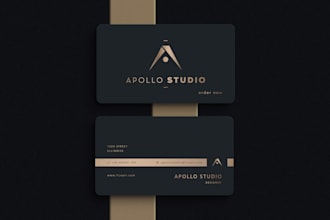 provide professional luxury business card