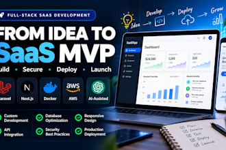 build your saas mvp with laravel and nextjs
