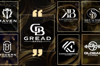 do luxury urban clothing brand minimalist lettermark fitness jewelry logo design