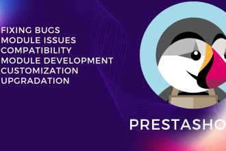 enhance your prestashop expert in bug fixing and  custom module development
