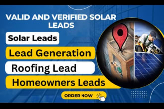 provide warm home owners leads for solar and roofing