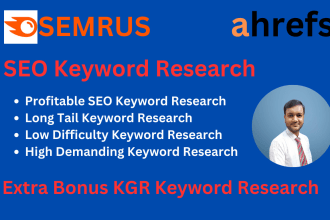 do ahrefs and semrush keyword research for more organic traffic