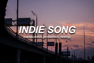 professionally compose indie or pop instrumentals for you