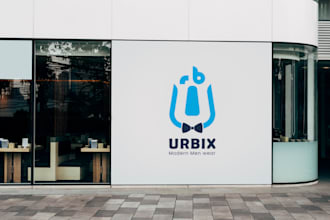 do modern minimalist and business logo design