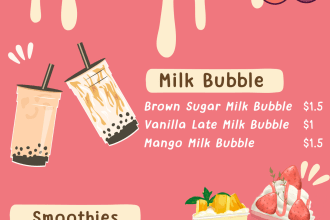 design amazing restaurant, food and drink menu designs