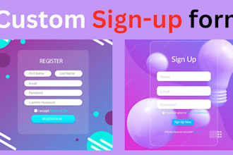 customize your webflow contact, sign up, subscription, and multi step form