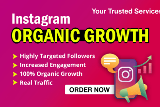 do instagram marketing and promotion for super fast organic growth