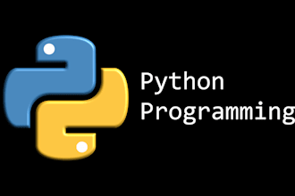 write your python script or application