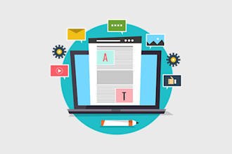 write social media blog posts and articles