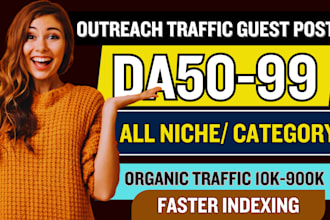 guest post on da 50 to 99 dofollow real outreach blog