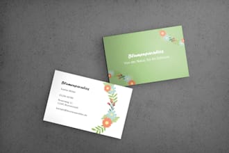 design a business card