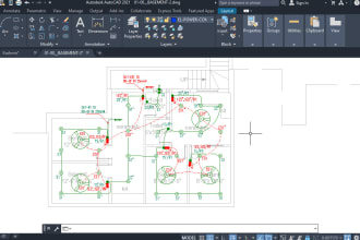 design electrical plan and layout according to standard