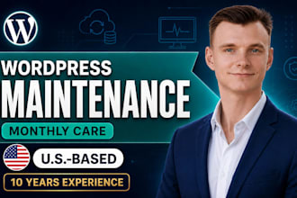 do monthly wordpress website maintenance