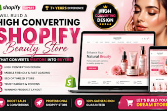 build a high converting shopify beauty store that converts visitors into buyers