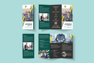 design professional brochure, company profile, or annual report design