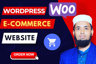 design wordpress woo commerce store or ecommerce website