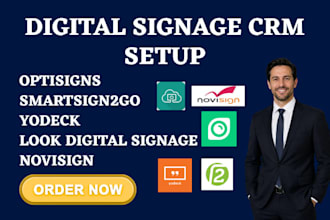 digital signage crm optisigns smartsign2go yodeck look digital signage novisign