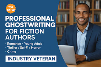 be your expert romance ghostwriter for novels and stories