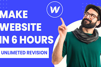 build your responsive, SEO friendly webflow website in days