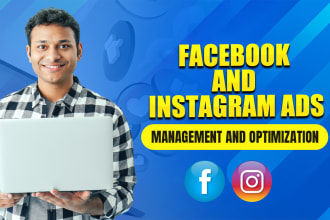 be your facebook ads manager, fb marketing, fb ads, instagram ads expert