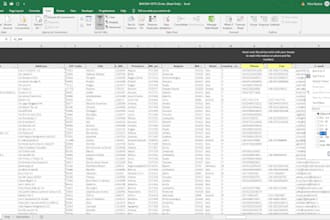 clean and format your excel database