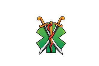 design outstanding army, military, skeleton, skull logo