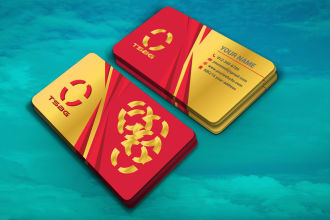 design a clean, modern, and professional business card