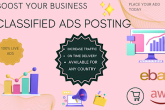 post ads on the top USA , UK classified ad posting sites